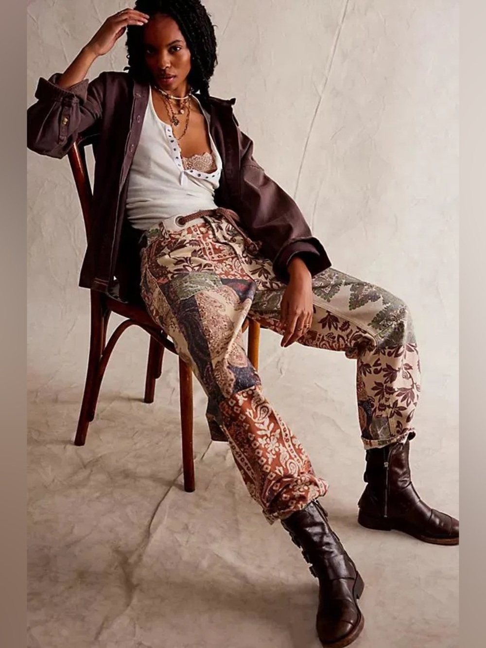 Free People We The Free Barrel Jeans - Picture 2 of 4
